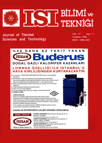 Cilt 17, Sayı 1 (1994)