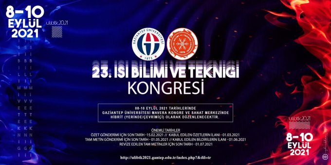 23. Isı Bilimi ve Tekniği Kongresi